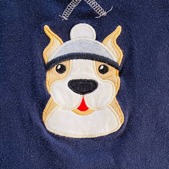 Boy Toddler Pit Bull Terrier Dog PJ Loungewear Set Size 24 months Kite Strings - Picture 3 of 11